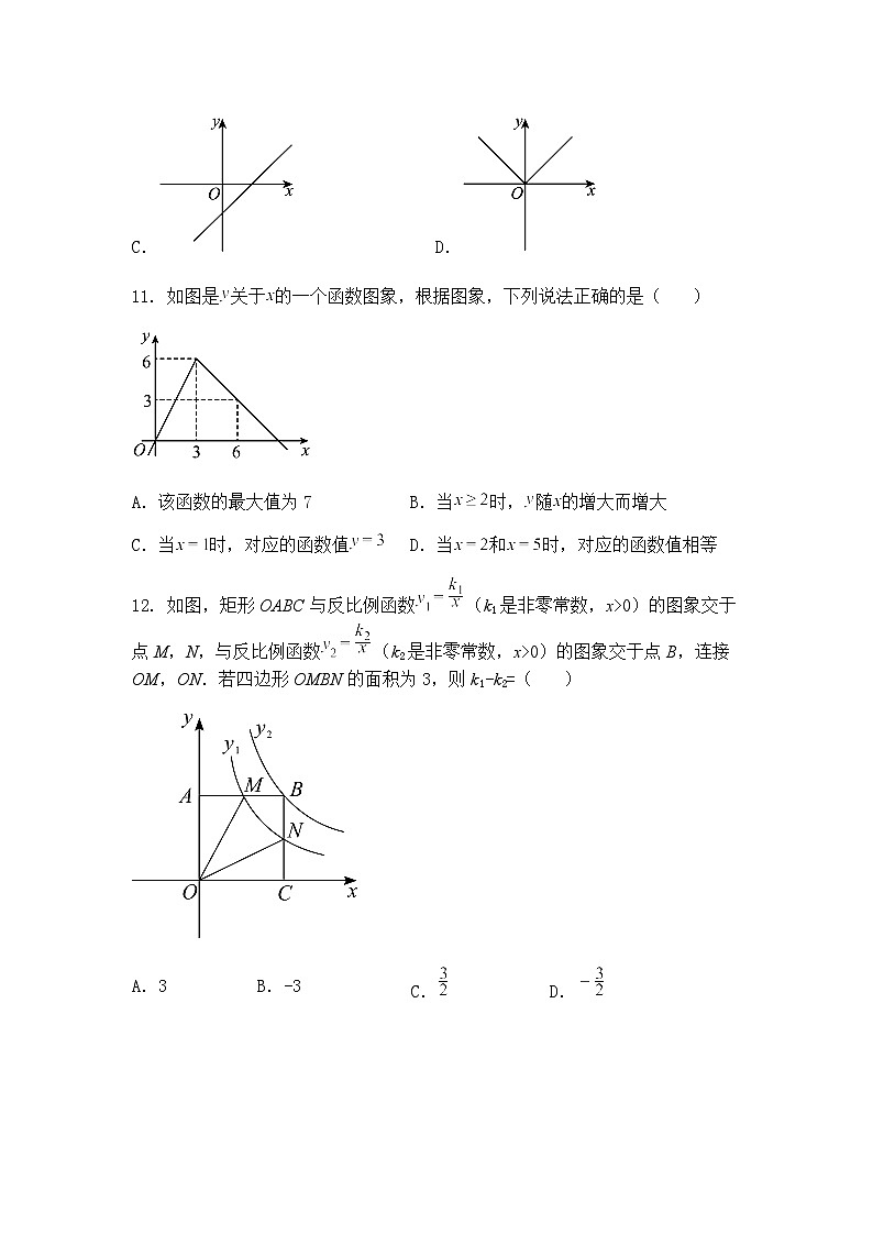 山东省德州市庆云县渤海中学2024-2025学年下学期九年级下3月月考数学试题（含答案解析）第3页