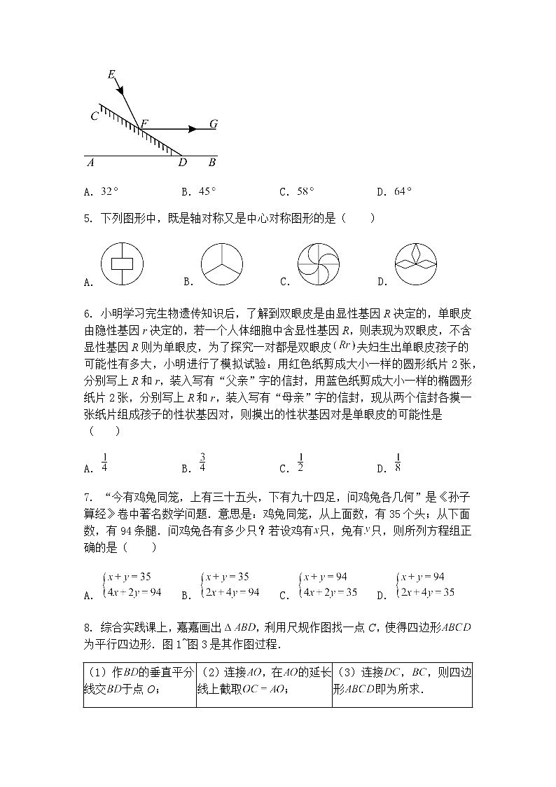 辽宁省营口市、鞍山市部分学校2024-2025学年九年级下学期5月联考数学试题（含答案解析）第2页