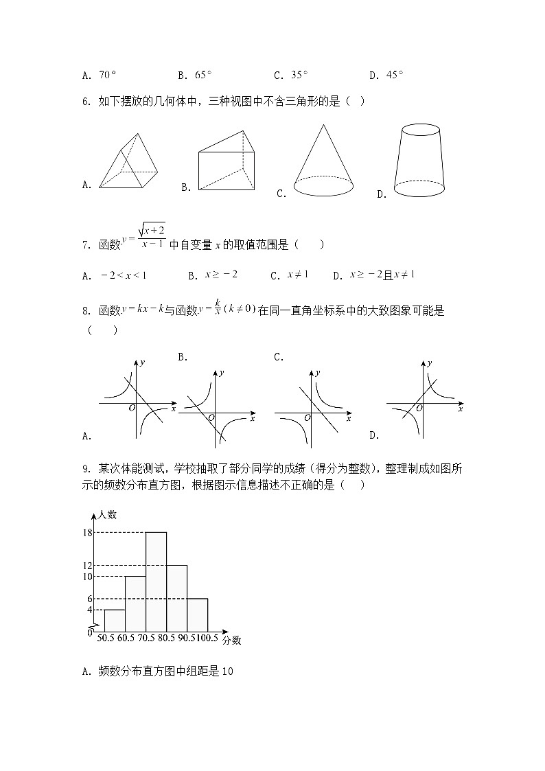 云南省曲靖市麒麟区第七中学教育集团2024-2025学年九年级下学期第二次月考数学试卷（含答案解析）第2页