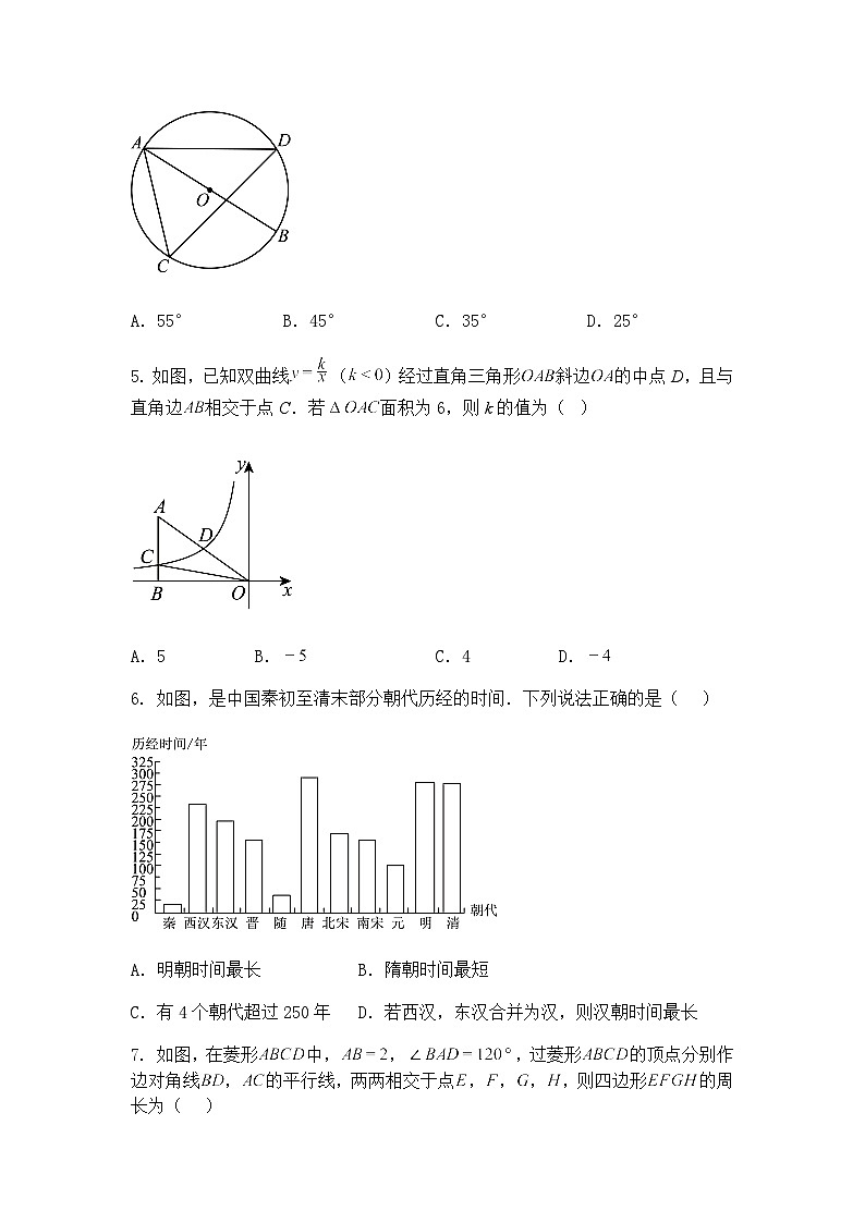 安徽省马鞍山市当涂县部分学校2024-2024学年 九年级下学期联考数学试题（含答案解析）第2页