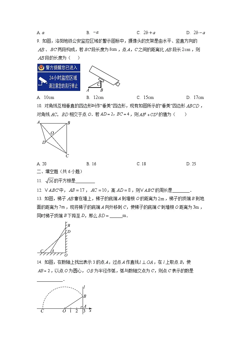 山东省枣庄市滕州市2025-2026学年八年级上学期第一次月考数学试题（学生版）第2页