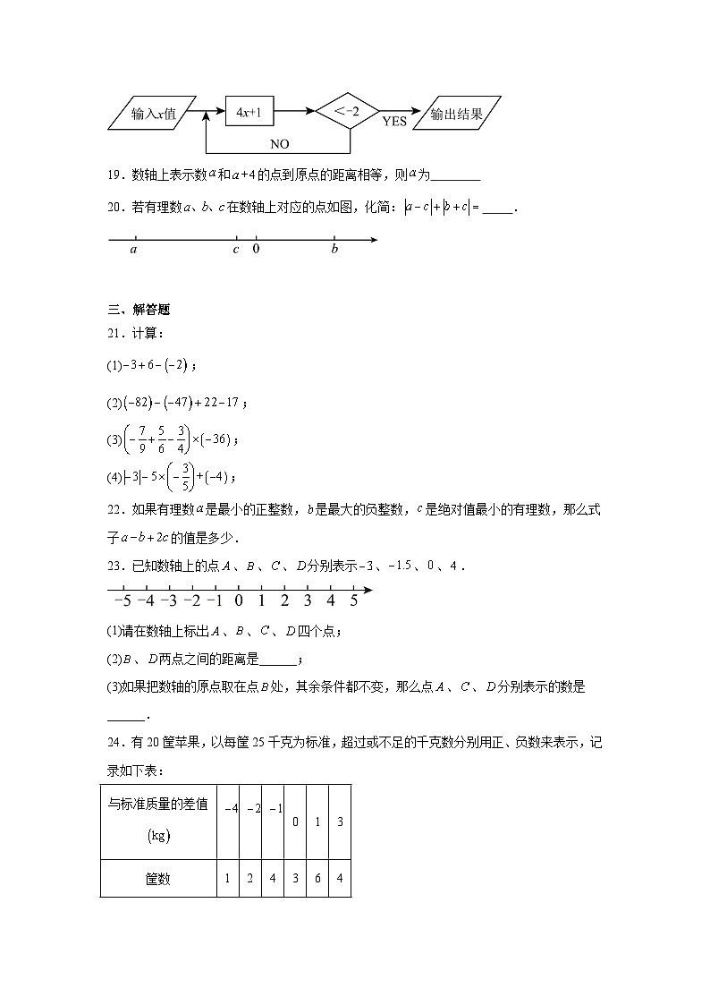 2025-2026学年天津市南开区天津师范大学南开附属中学七年级上学期第一次月考数学试题第3页