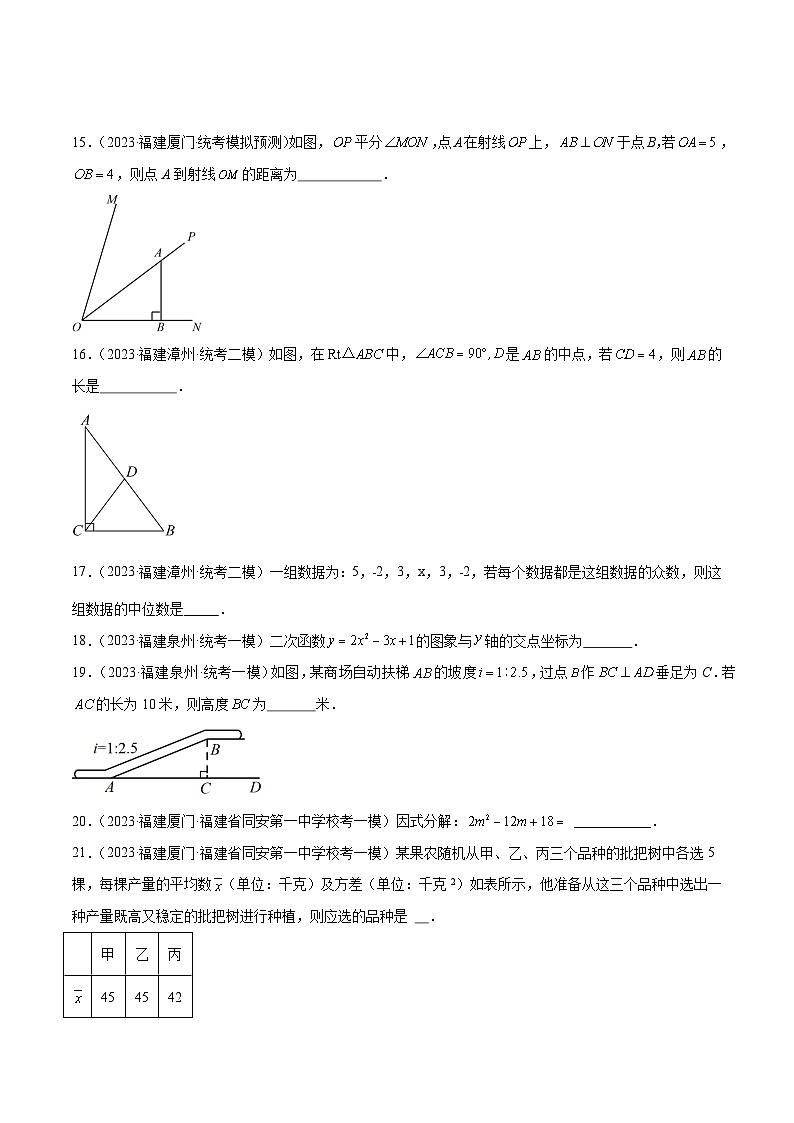专题07 填空基础重点题（二）（原卷版）第2页