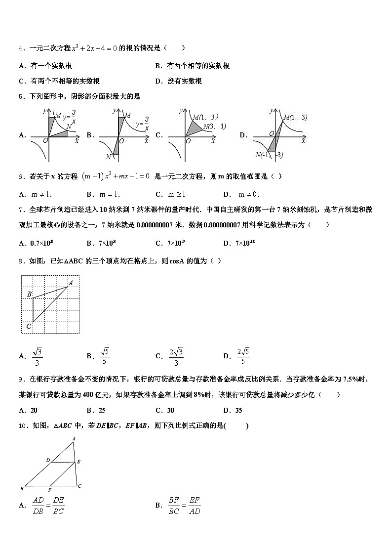 2025届齐齐哈尔市克东县中考押题数学预测卷含解析第2页