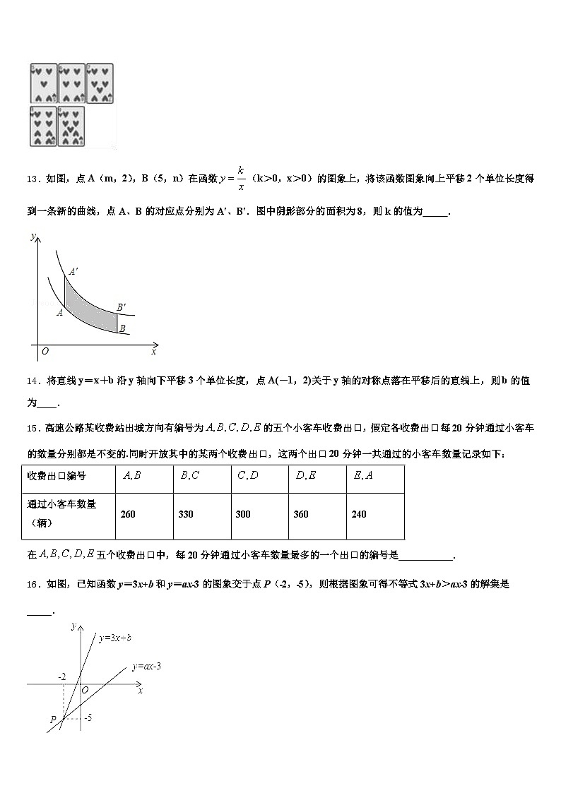 2024-2025学年成武县中考数学全真模拟试卷含解析第3页