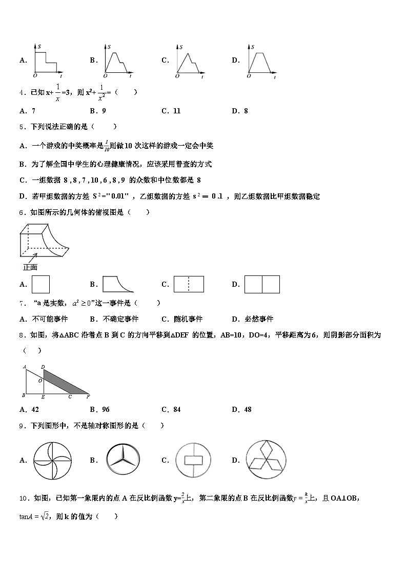 2024-2025学年贵州省遵义市赤水市毕业升学考试模拟卷数学卷含解析第2页