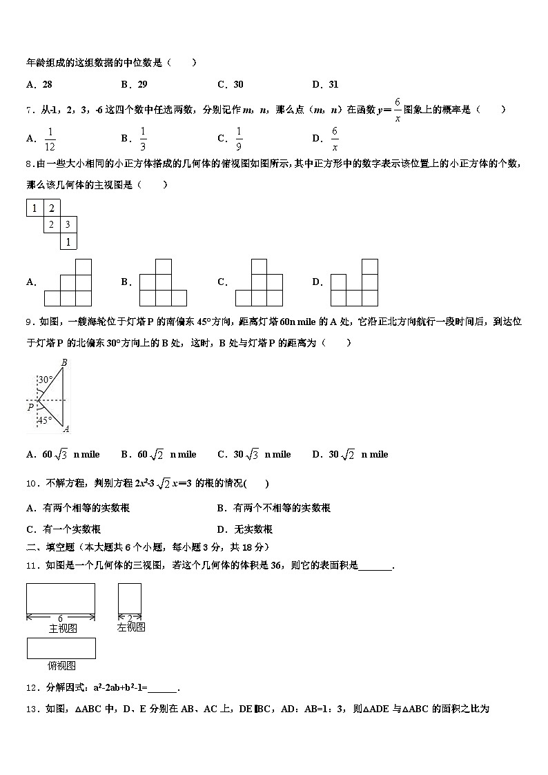 2024-2025学年灵丘县中考适应性考试数学试题含解析第2页