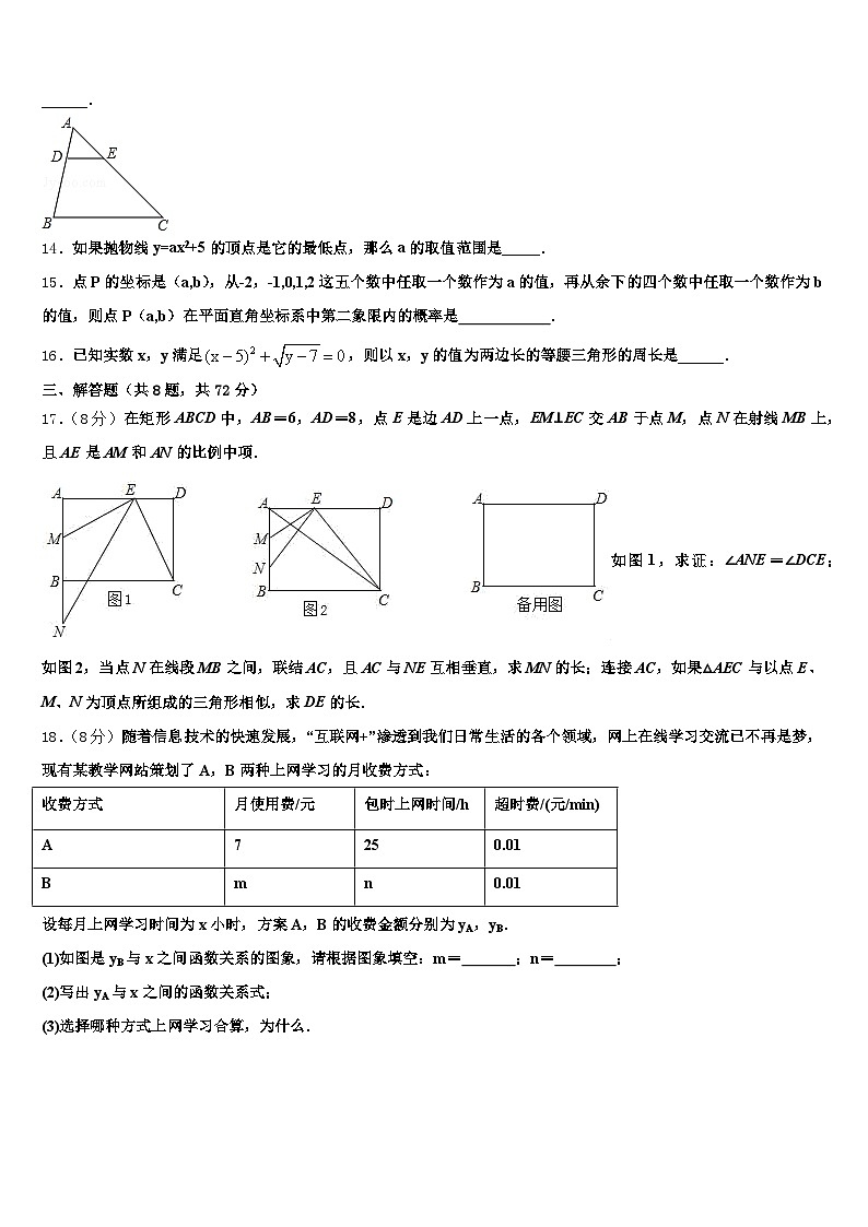 2024-2025学年灵丘县中考适应性考试数学试题含解析第3页