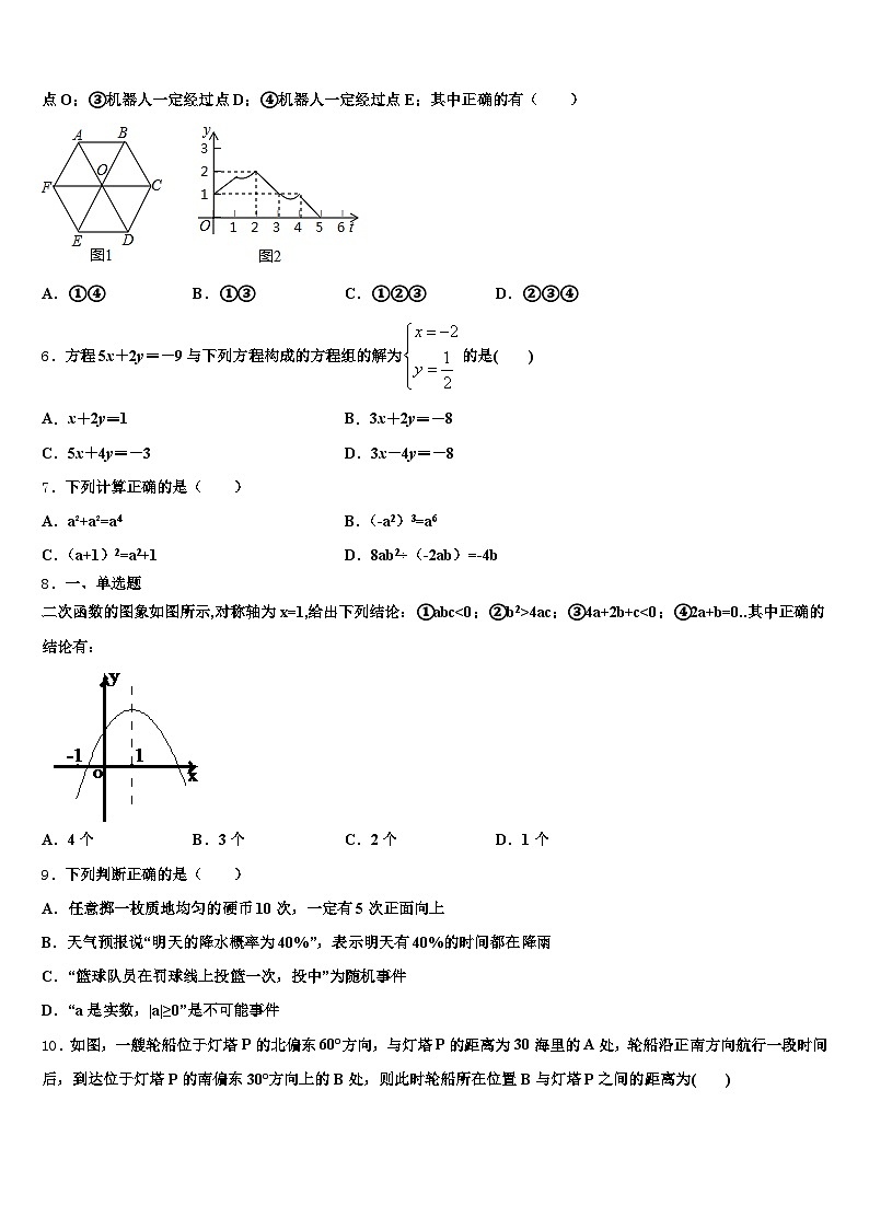 2024-2025学年咸宁市咸安区中考数学最后一模试卷含解析第2页