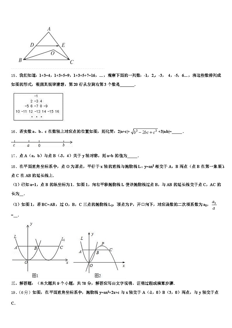 2025届白银市会宁县中考四模数学试题含解析第3页