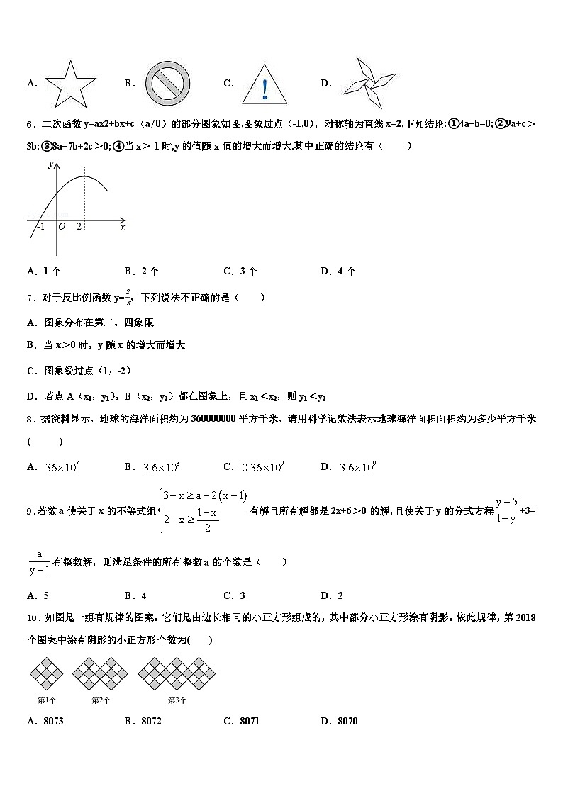 2025届广东省云浮市郁南县中考数学全真模拟试卷含解析第2页