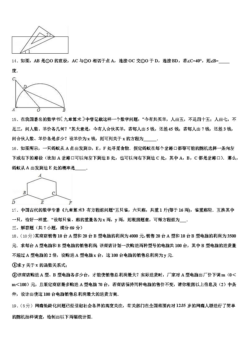 沈阳市法库县2025届中考五模数学试题含解析第3页