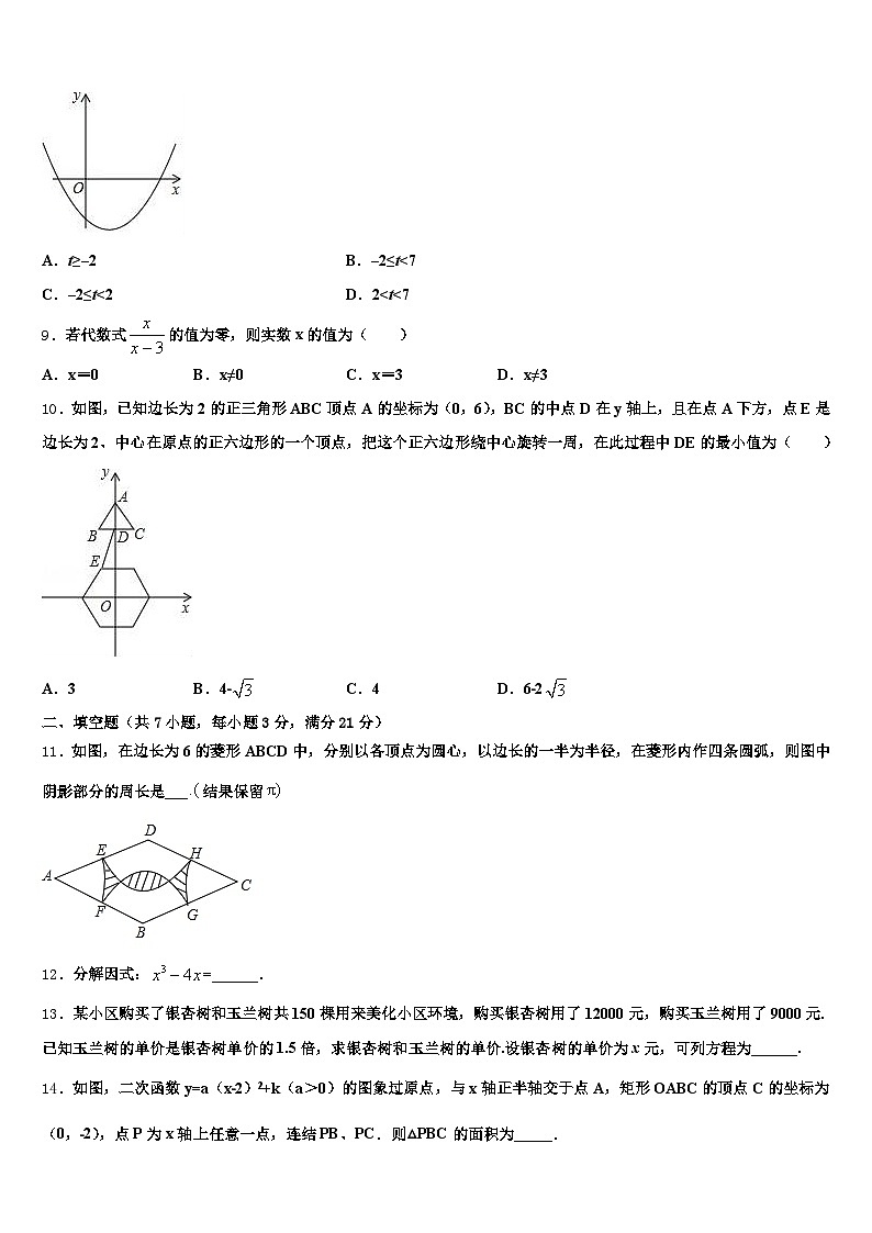 漯河市舞阳县2024-2025学年中考数学全真模拟试题含解析第2页