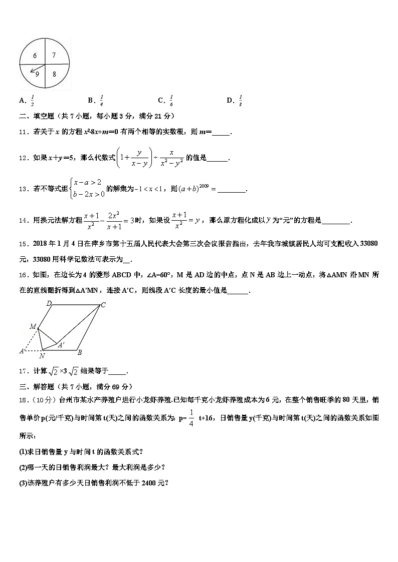 2025年岐山县中考数学最后冲刺浓缩精华卷含解析第3页