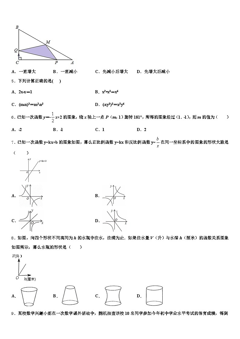 2025年株洲市芦淞区毕业升学考试模拟卷数学卷含解析第2页