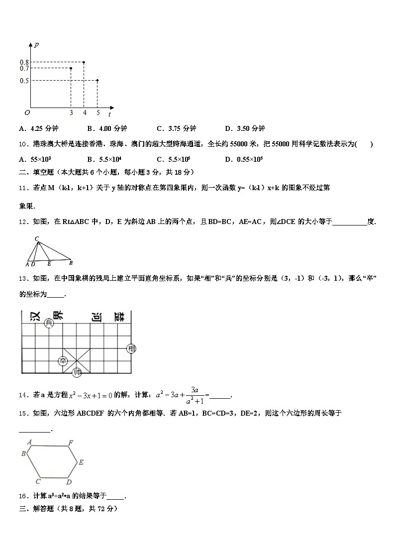 山西省吕梁地区文水县2025届中考三模数学试题含解析第3页