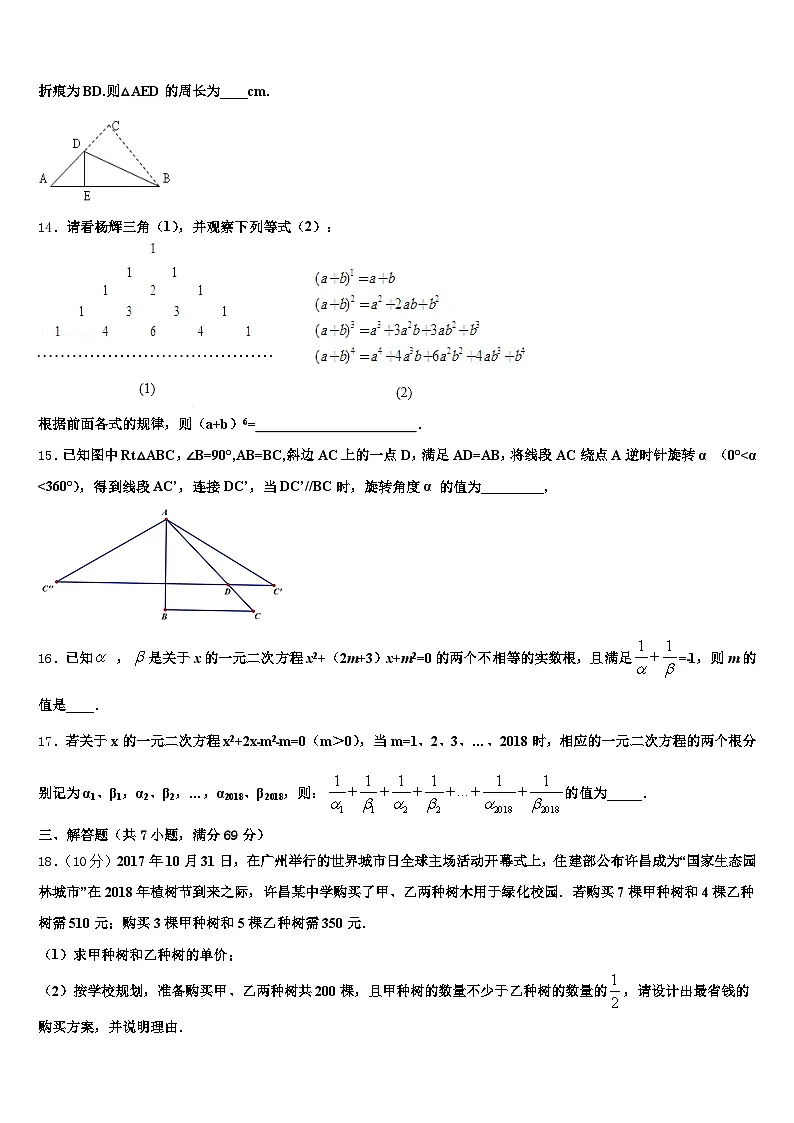 2025届凉山彝族自治州宁南县中考数学仿真试卷含解析第3页