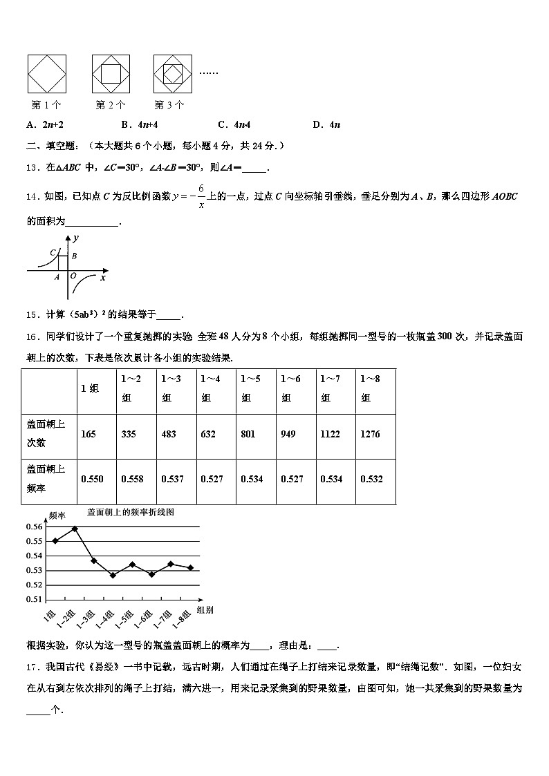 广西壮族北海市银海区2024-2025学年中考考前最后一卷数学试卷含解析第3页