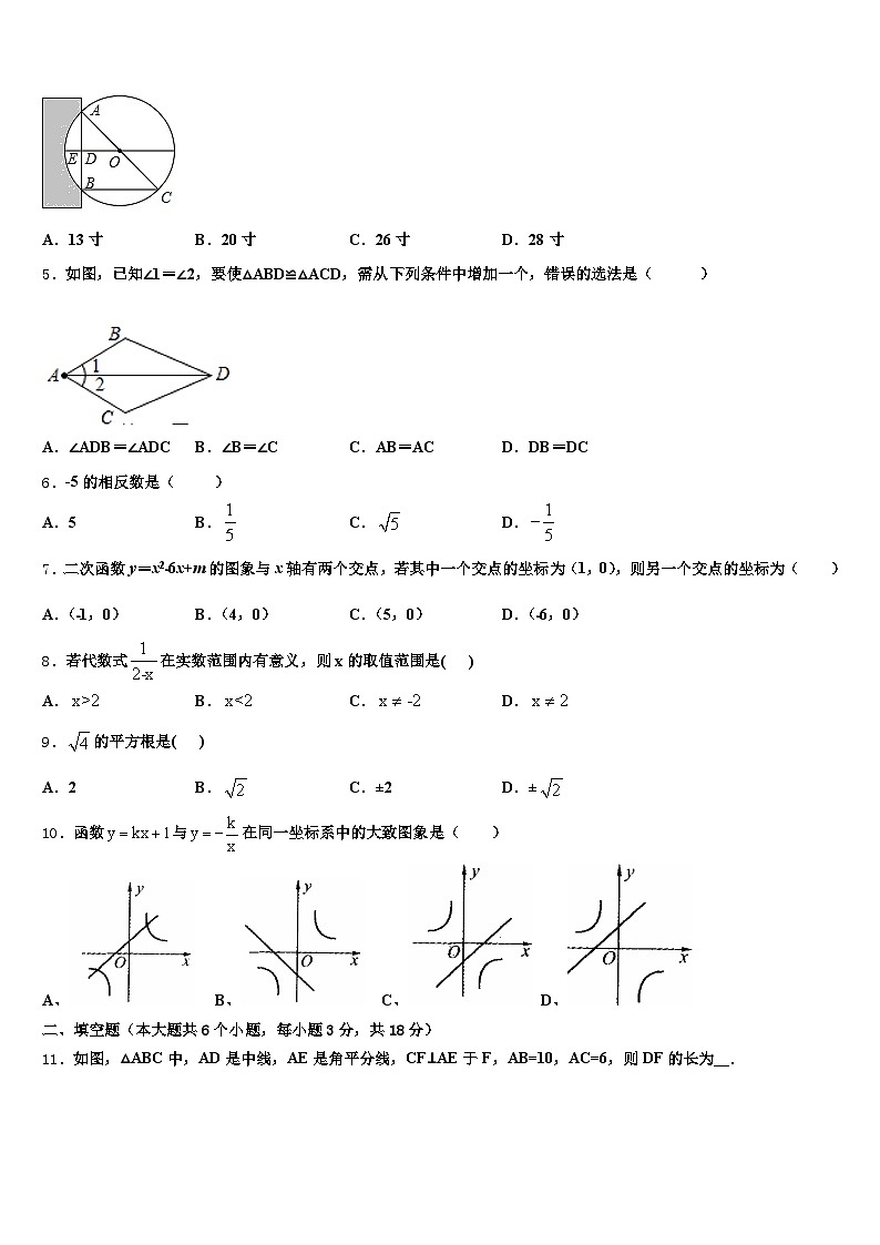 2025年韶山市中考数学最后冲刺浓缩精华卷含解析第2页