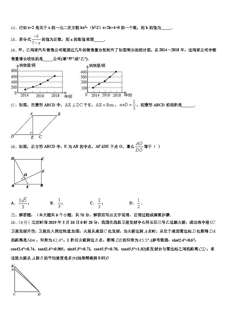 湖北省武汉市乔口区2025届中考数学全真模拟试题含解析第3页