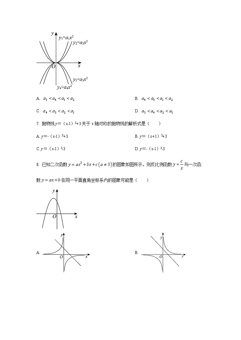 2025~2026学年安徽省合肥市九年级（上）期中练习数学试题（学生版）第2页