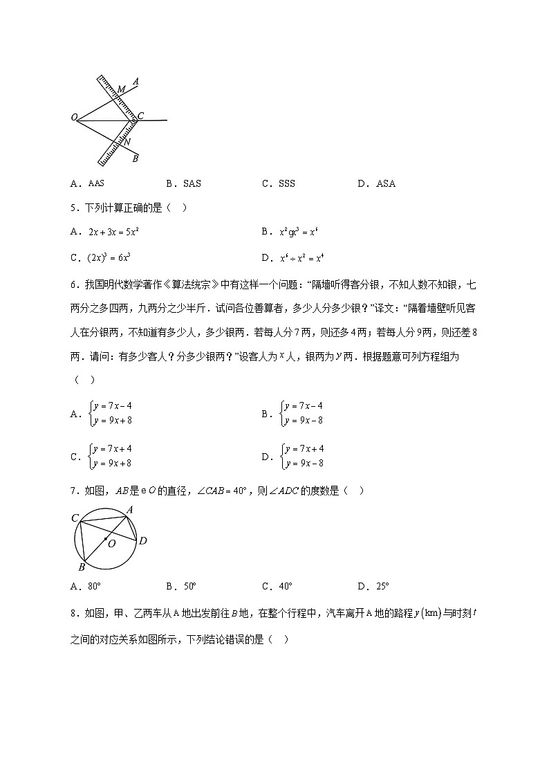 【中考数学】2025年青海省试卷【附解析】第2页