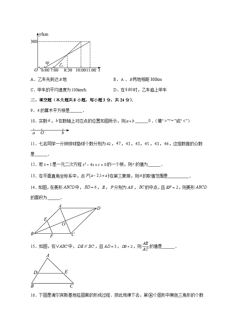 【中考数学】2025年青海省试卷【附解析】第3页