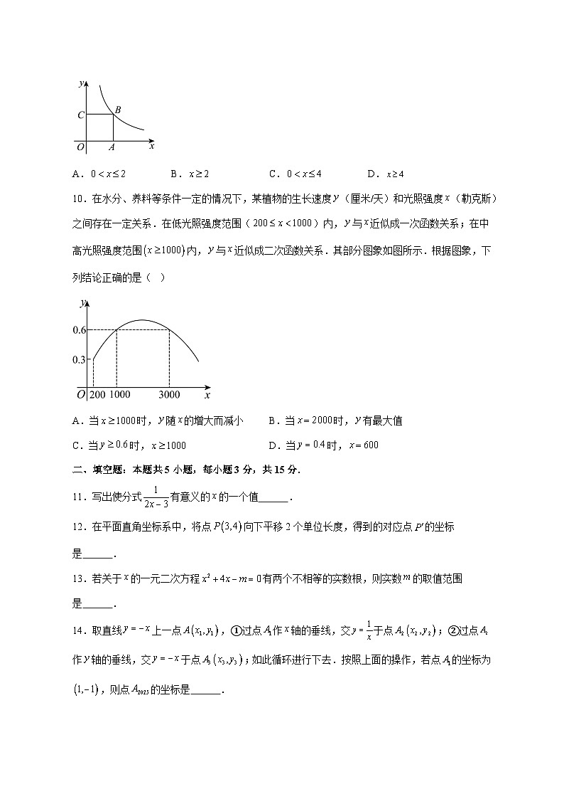 【中考数学统考】2025年山东省真题试卷试卷【附解析】第3页