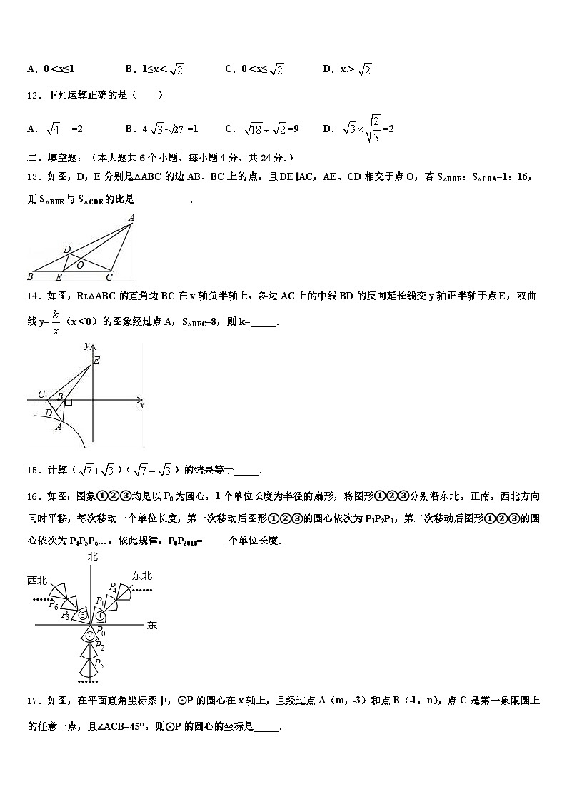 四川省雅安市石棉县2025年中考数学全真模拟试题含解析第3页