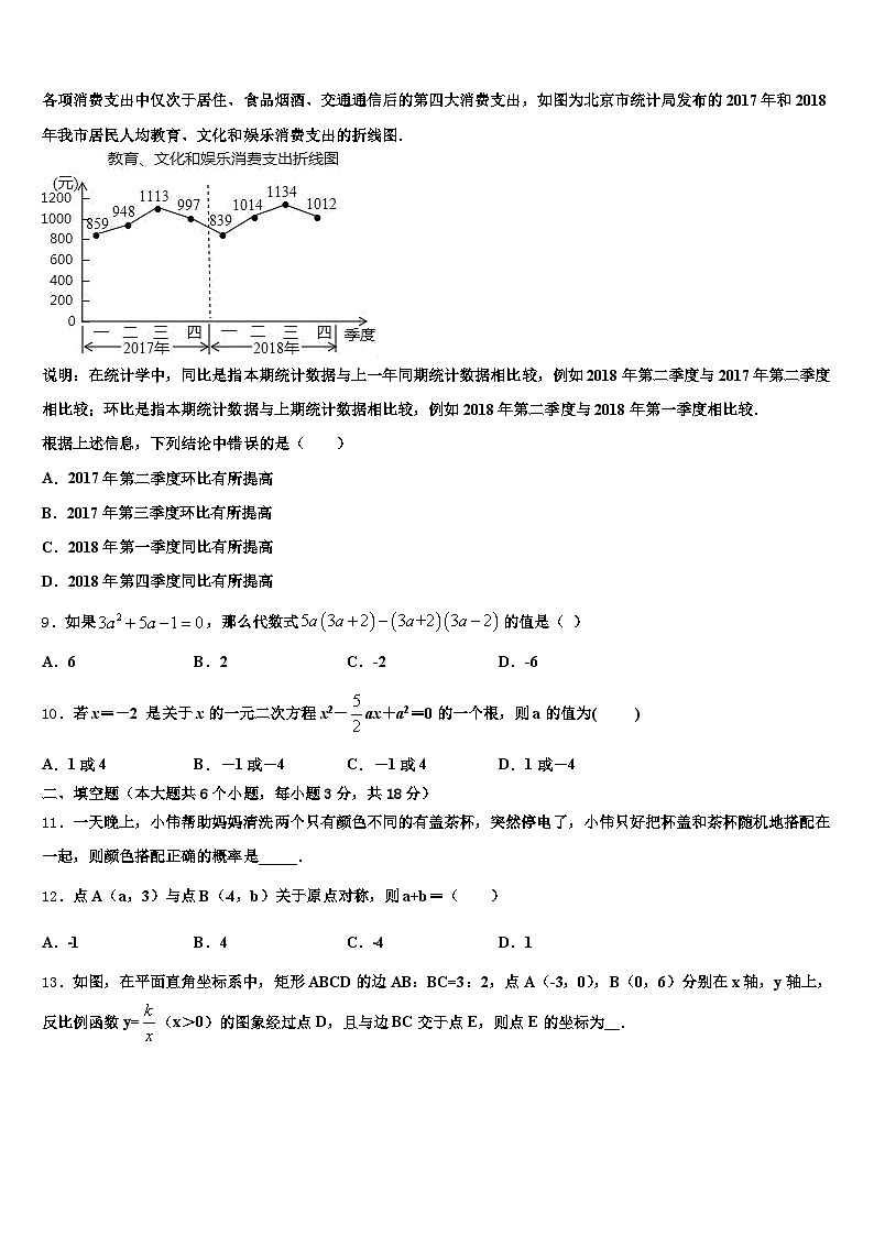 2025年射阳县中考数学最后冲刺浓缩精华卷含解析第2页
