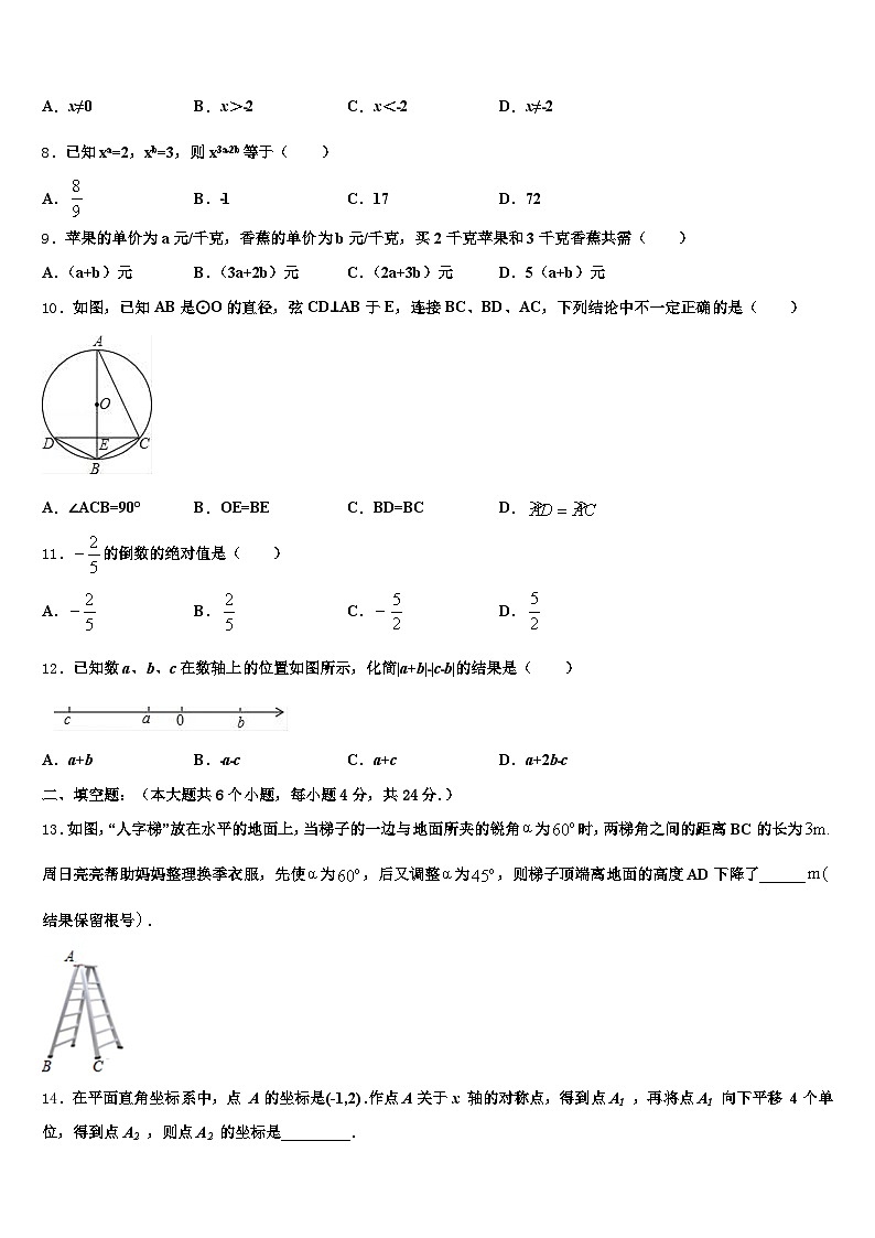 定结县2025年中考冲刺卷数学试题含解析第2页