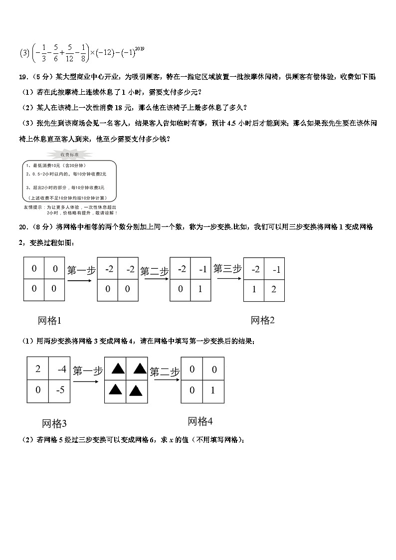 2026届北京市师达中学数学七年级第一学期期末监测试题含解析第3页