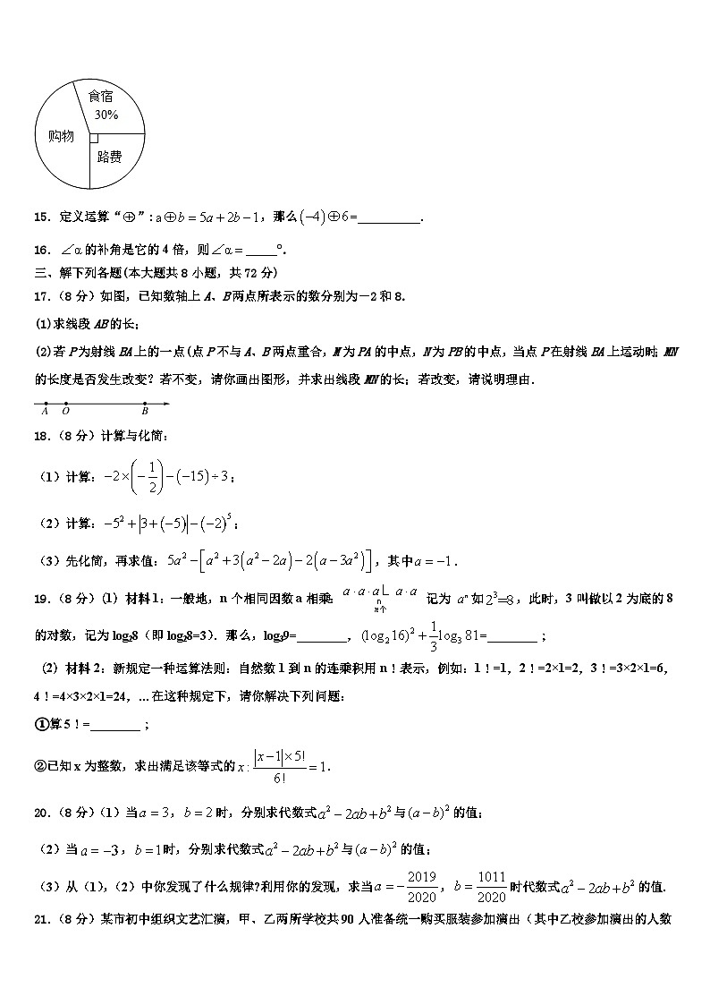 2026届北京市房山区九级数学七年级第一学期期末学业质量监测模拟试题含解析第3页