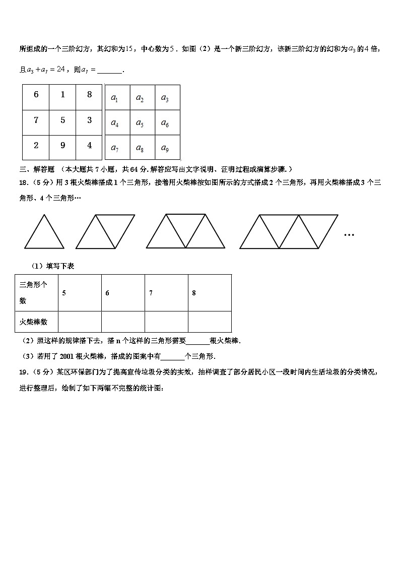 2026届北京市延庆区第二区七年级数学第一学期期末达标测试试题含解析第3页