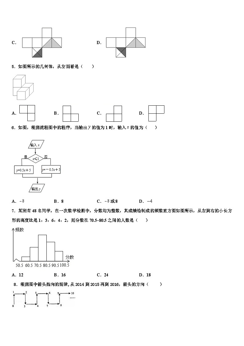 2026届福建省莆田市仙游县数学七上期末联考模拟试题含解析第2页