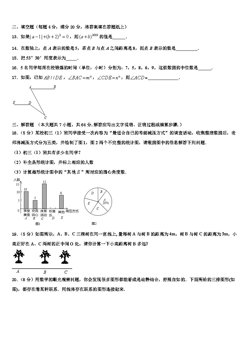 2026届福建省三明市梅列区梅列、永安数学七年级第一学期期末监测试题含解析第3页