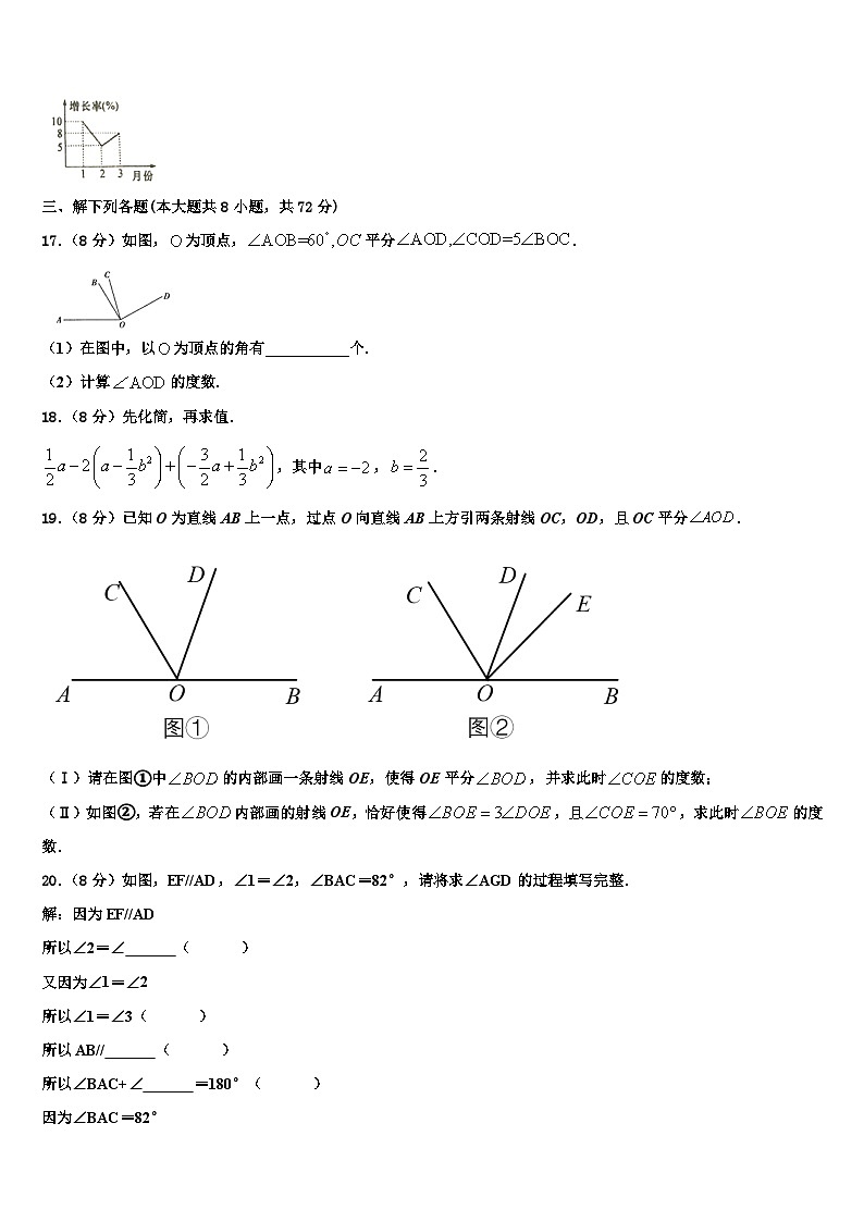 2026届福建省厦门市莲花中学数学七年级第一学期期末统考模拟试题含解析第3页