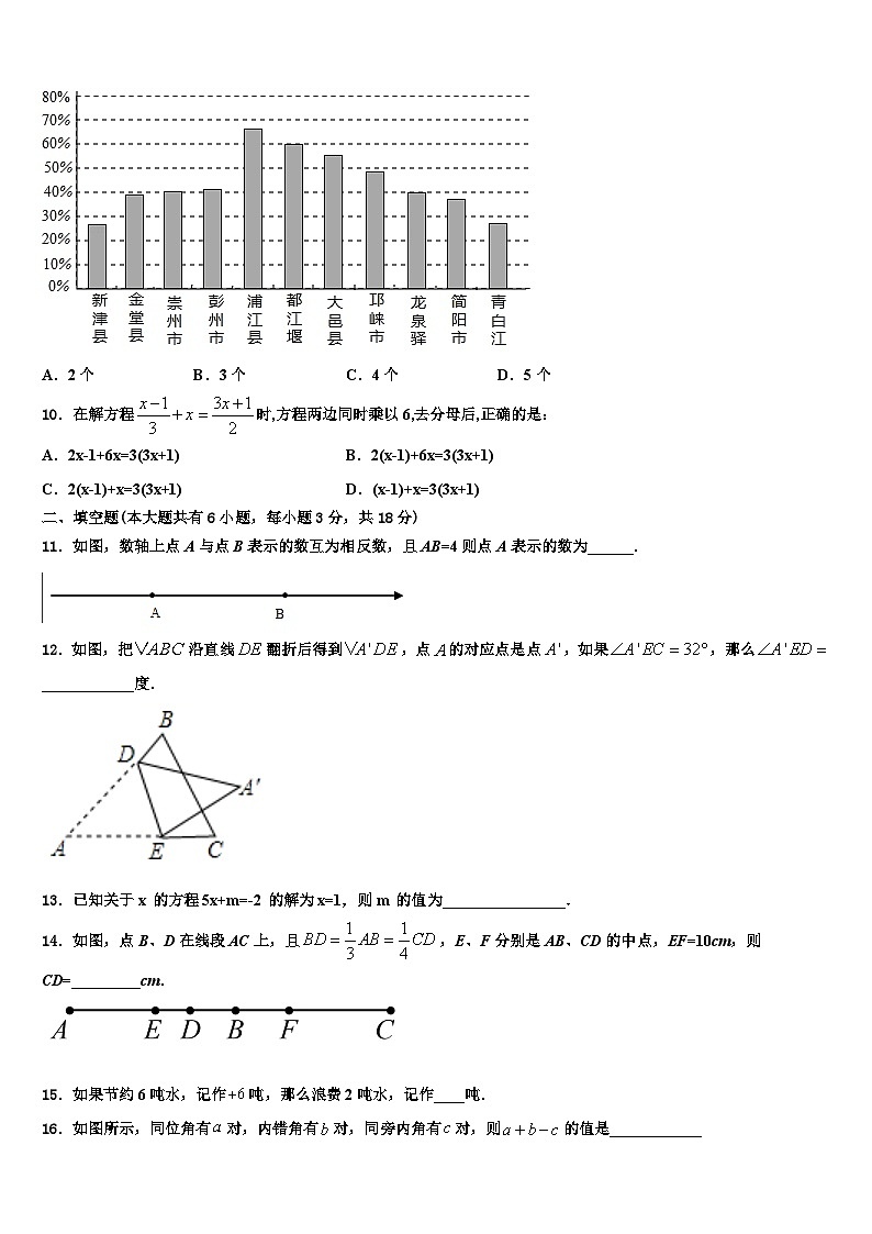 2026届河北省张家口市桥西区九级数学七年级第一学期期末经典模拟试题含解析第3页