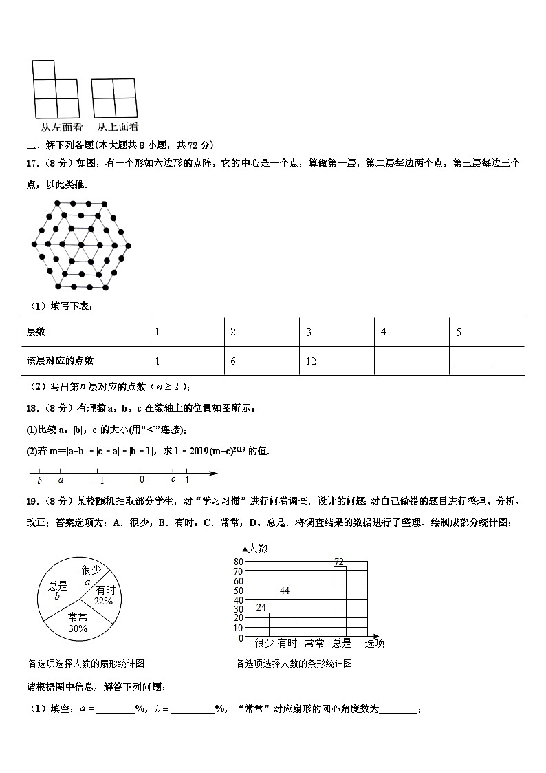 2026届湖南省长沙市湖南师大附中高新实验中学数学七上期末综合测试模拟试题含解析第3页
