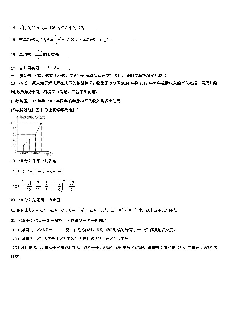 2026届江苏省苏州市张家港市梁丰初级中学数学七上期末联考试题含解析第3页