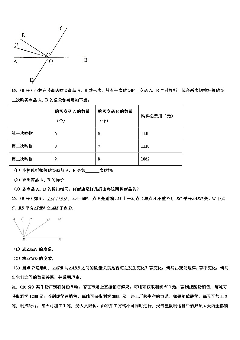 2026届江苏省兴化市乐吾实验学校七年级数学第一学期期末达标检测模拟试题含解析第3页