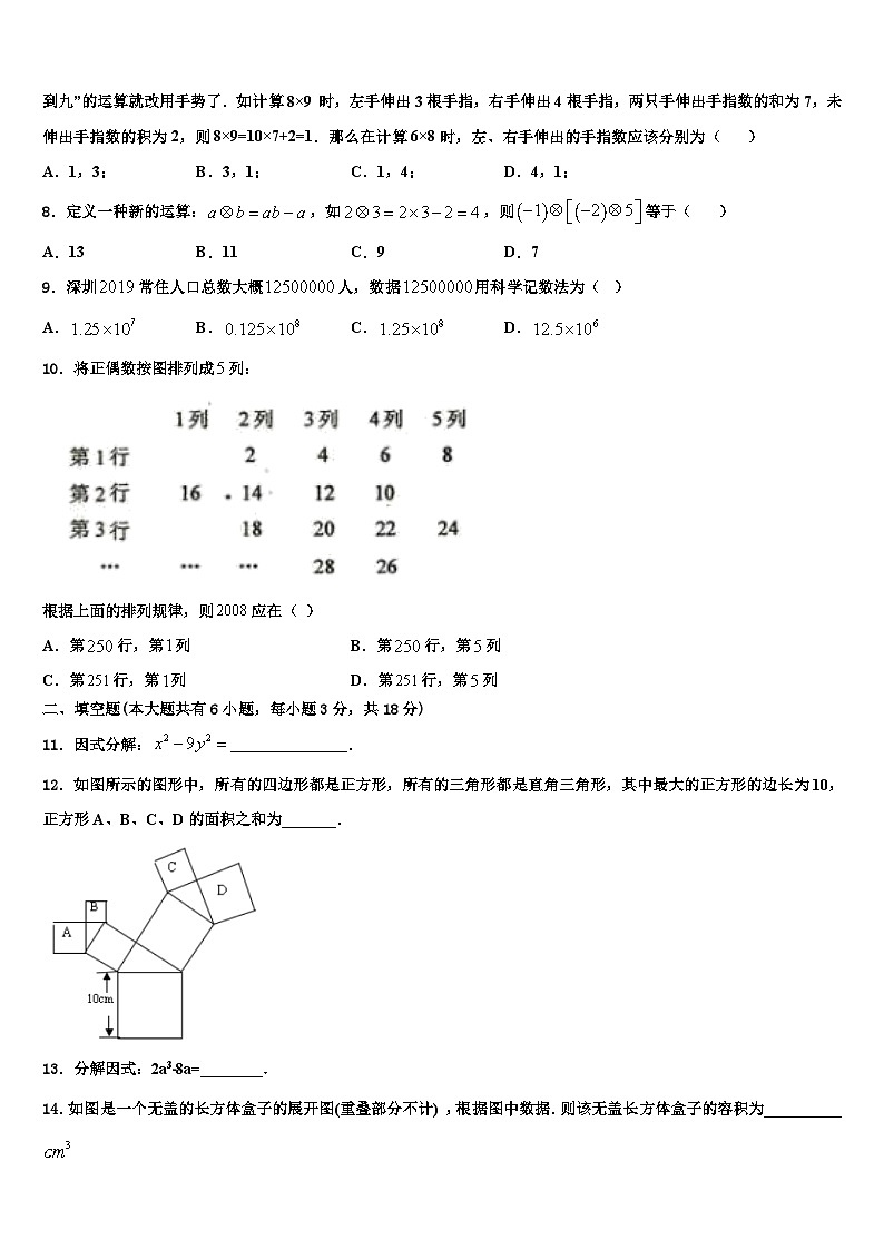 2026届辽宁省沈阳市第一四三中学数学七年级第一学期期末教学质量检测模拟试题含解析第2页