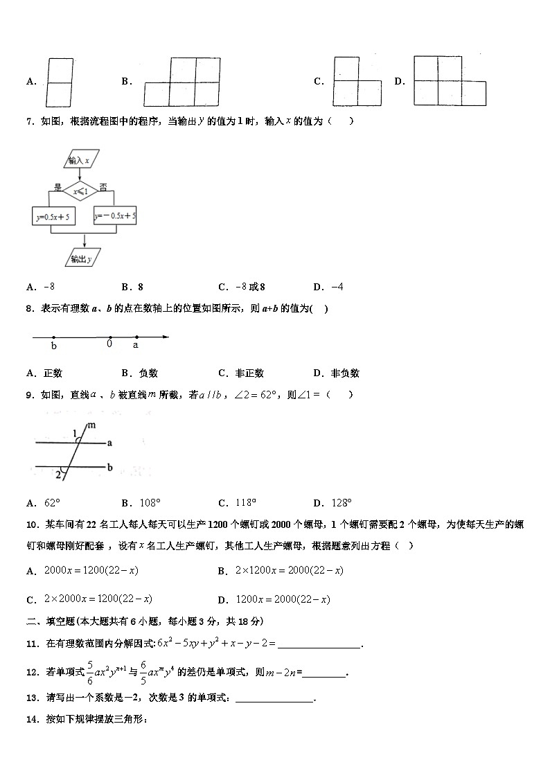 2026届汕头市重点中学数学七年级第一学期期末教学质量检测试题含解析第2页