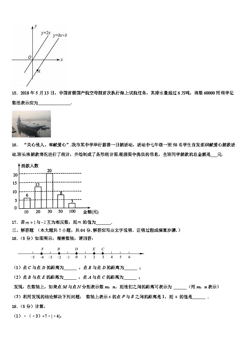 2026届云南省昆明市五华区数学七上期末经典模拟试题含解析第3页