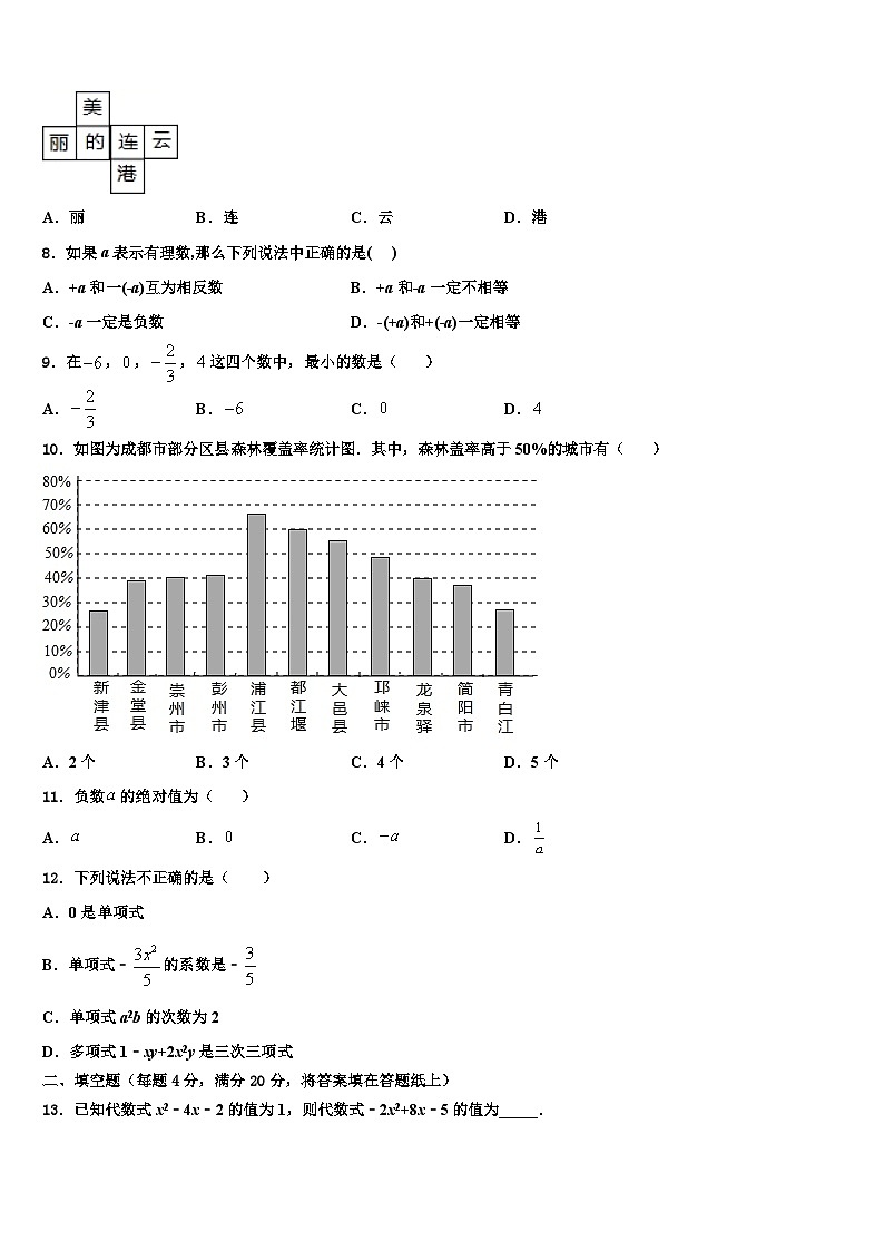 2026届重庆市第二外国语学校七年级数学第一学期期末经典模拟试题含解析第2页