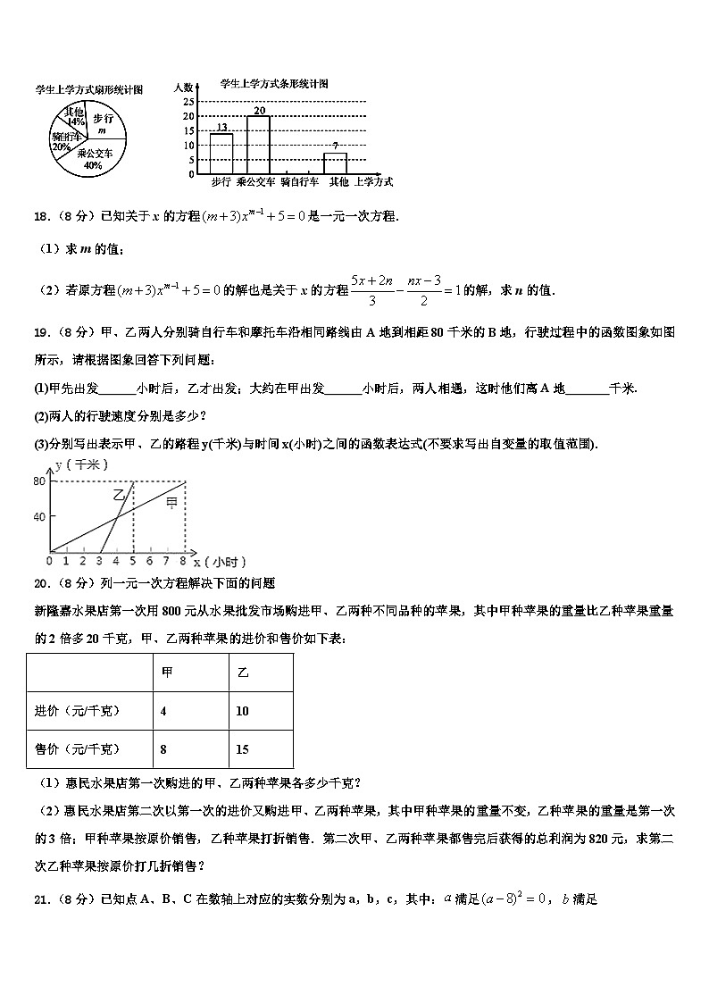 广西壮族自治区北海市合浦县2026届数学七年级第一学期期末质量检测试题含解析第3页