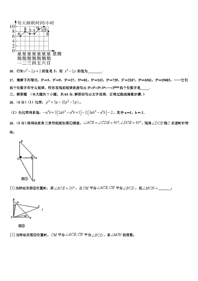 贵州省毕节地区名校2026届数学七年级第一学期期末达标检测试题含解析第3页