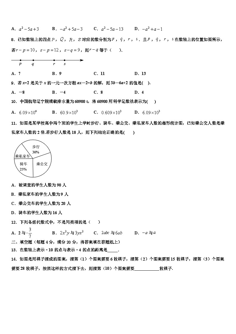 河南省上蔡县第一初级中学2026届数学七年级第一学期期末调研试题含解析第2页