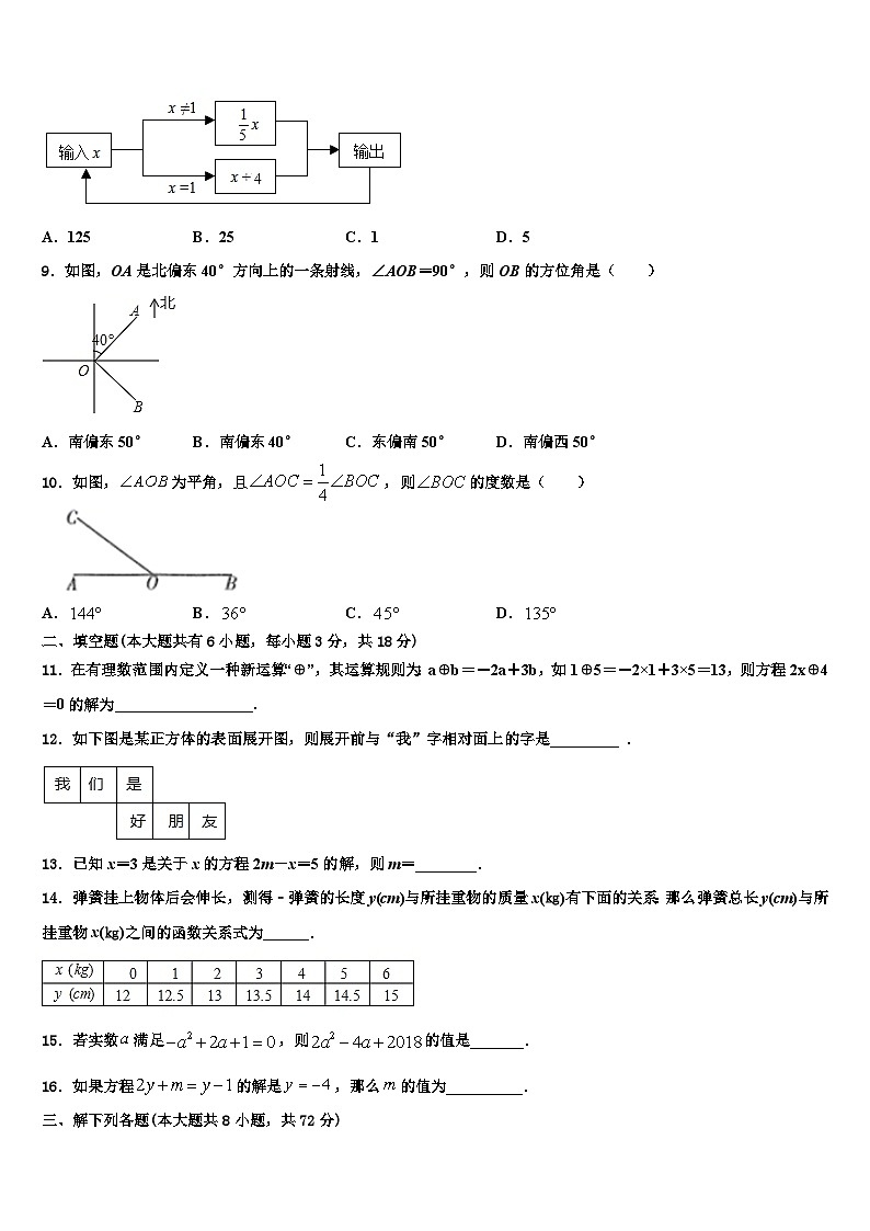 黑龙江省齐齐哈尔市克东县2026届数学七上期末综合测试模拟试题含解析第2页