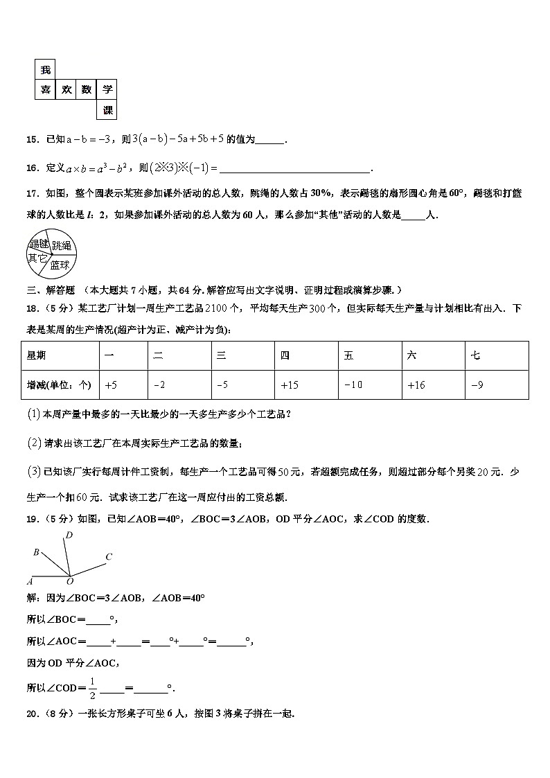 湖北省襄阳市宜城市2026届数学七年级第一学期期末综合测试试题含解析第3页
